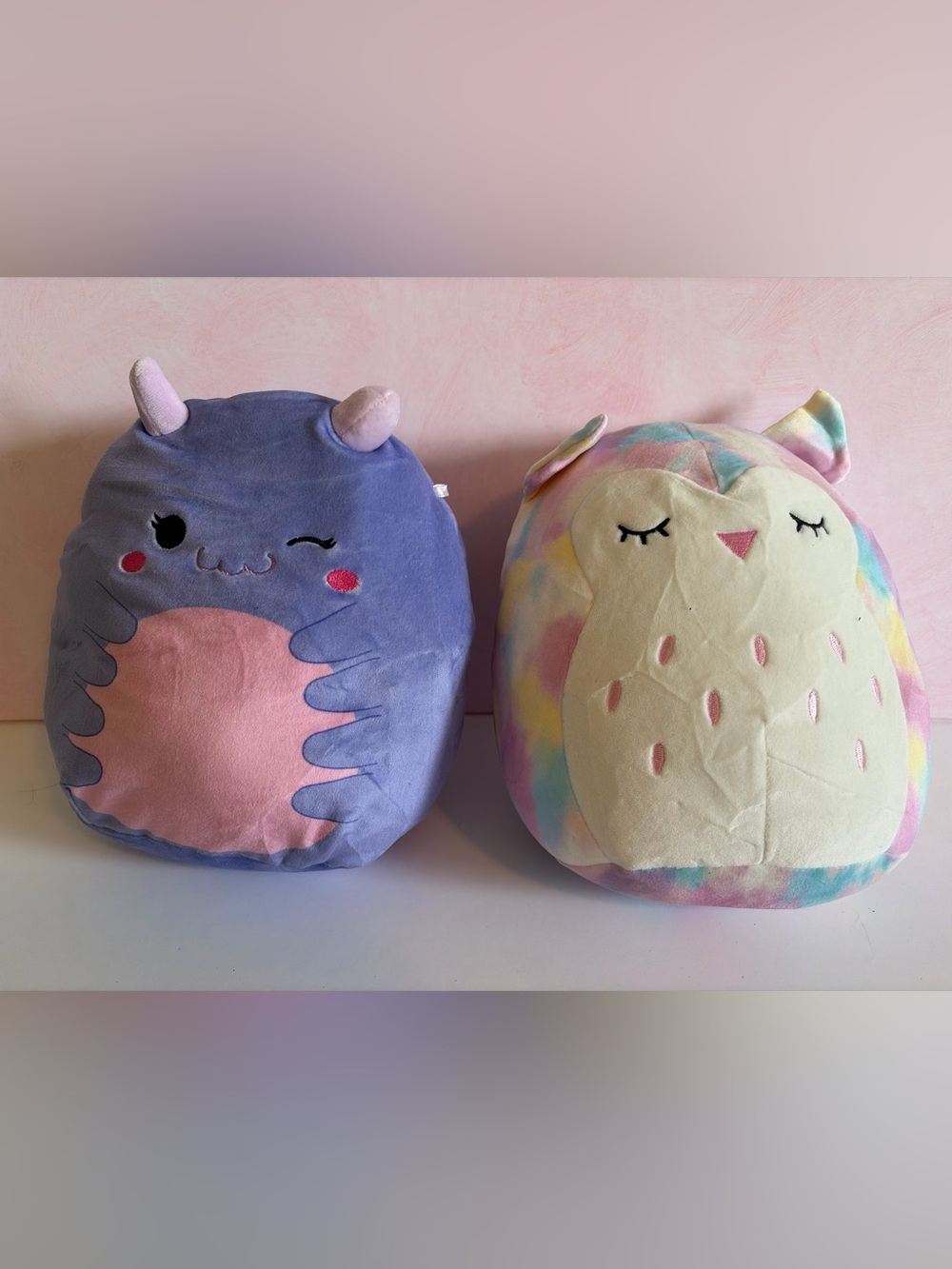 Pastel Squishmallow duo 8”